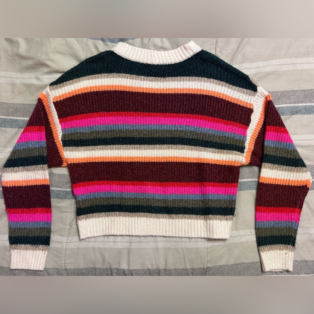 American Eagle Outfitters Multicolored Short Knitted Sweater - Picture 6 of 6